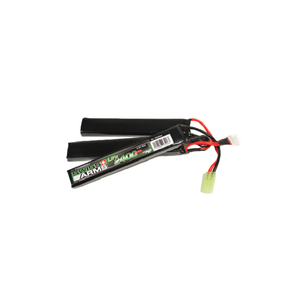 SWISS ARMS - LiFe 9,9V 2.400 mAh 20C triplo