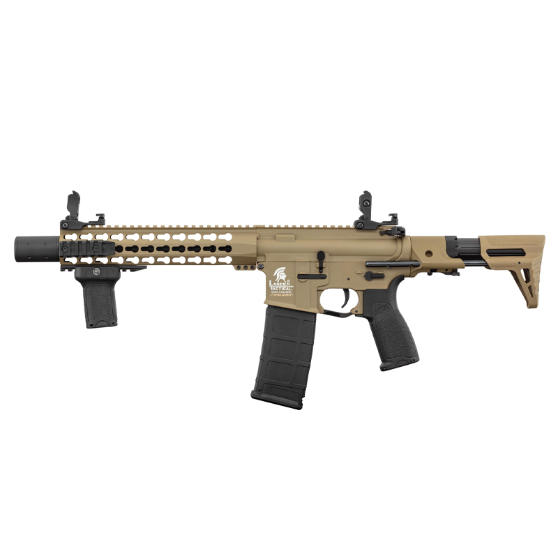 Lancer Tactical - M4 Silencer PDW LT-19 G2 elettrico - Tan