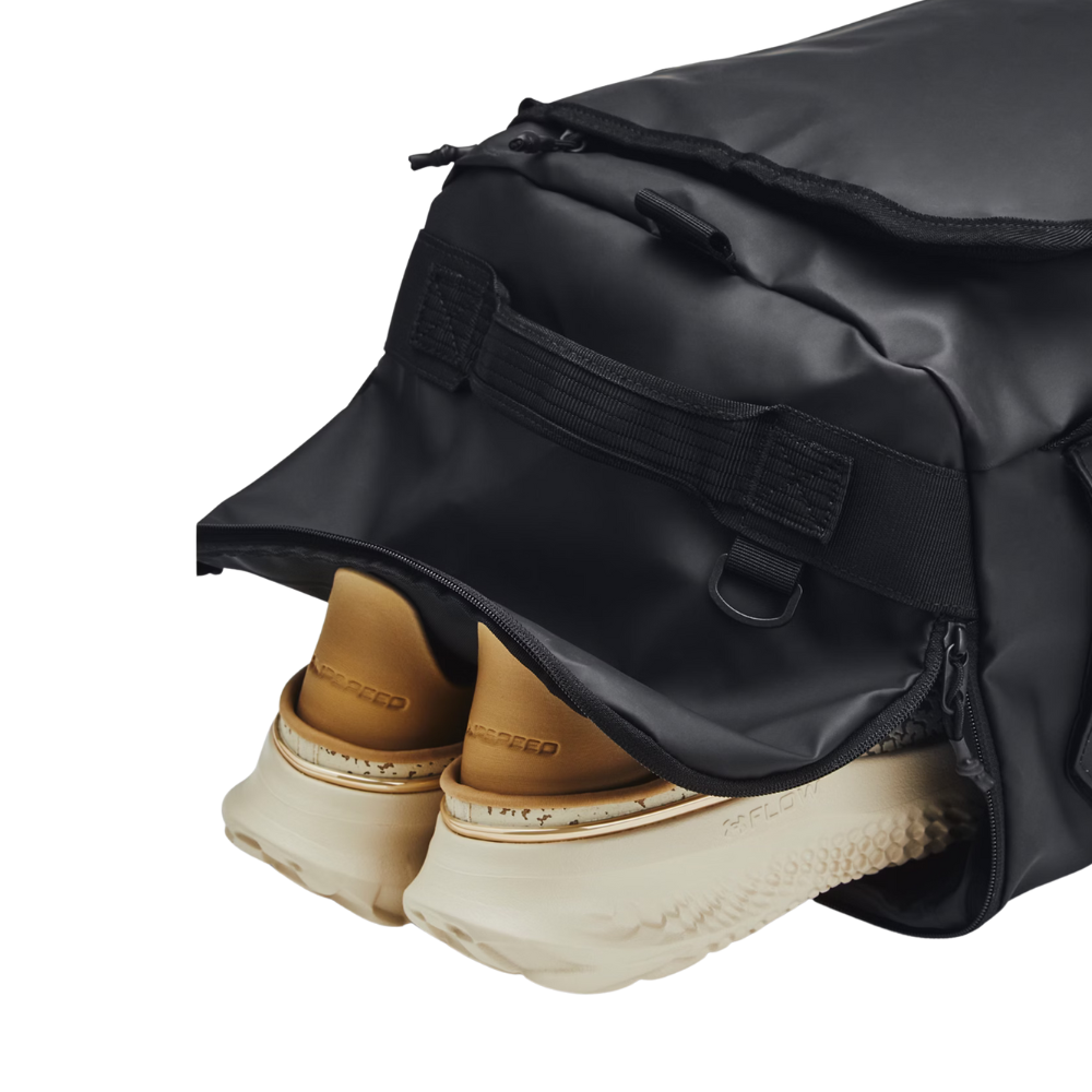 Zaino UNDER ARMOUR tattico nero - TROOPER TRAVEL DUFFEL tasche per scarpe
