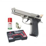 430.001 -Pistola a salve P92 – Chrome